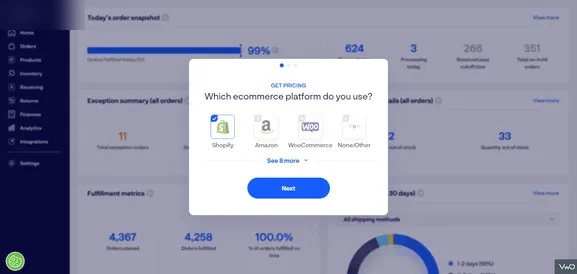 Form test — winner, the form laid over the product UI, +74%