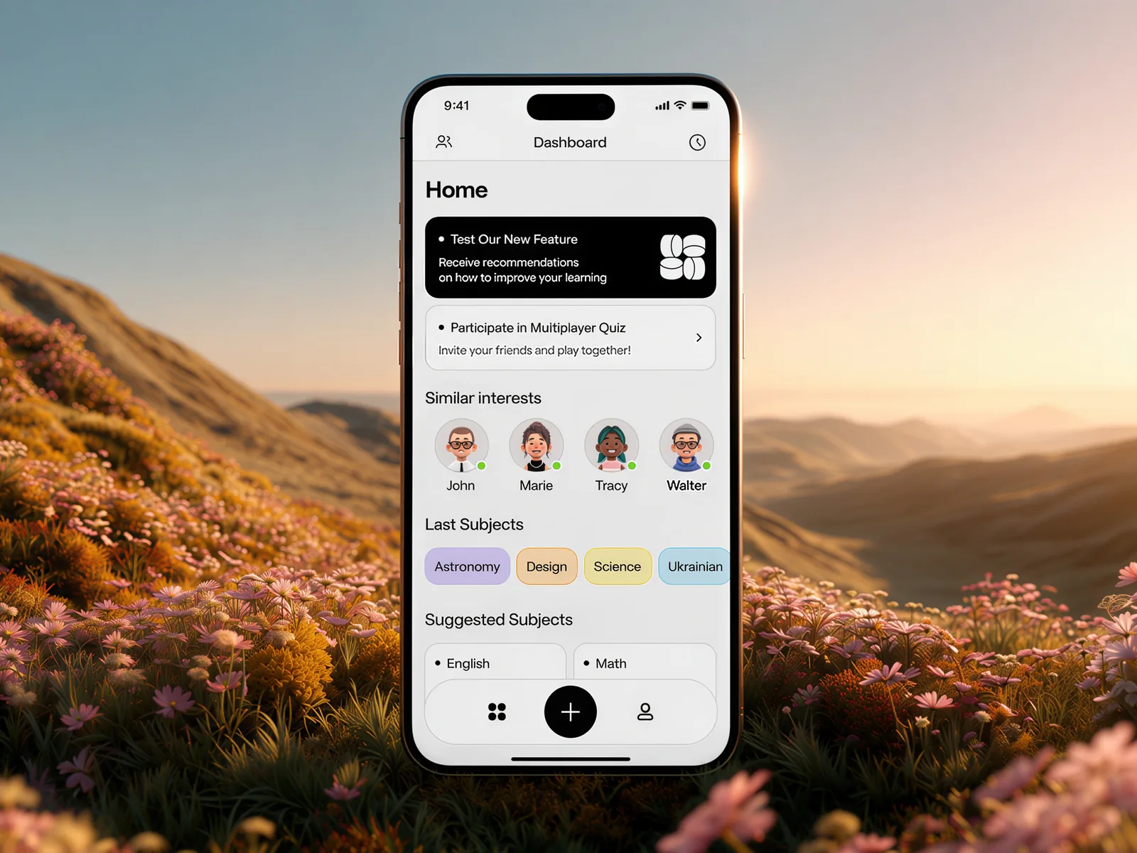 ASI app dashboard on an iPhone